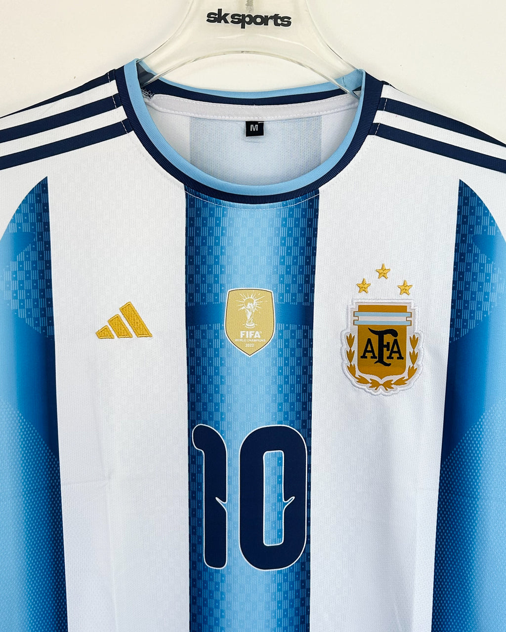 MESSI ARGENTINA WORLD CUP 2026 HOME KIT EMBROIDERY