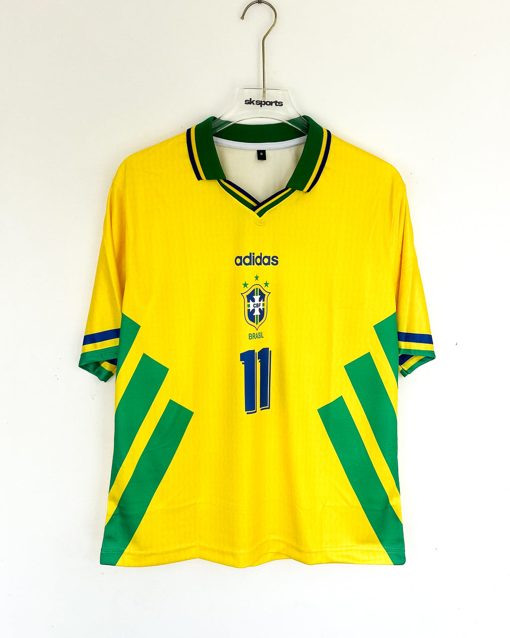 ROMARIO BRAZIL RETRO POLO FIVESLEEVES