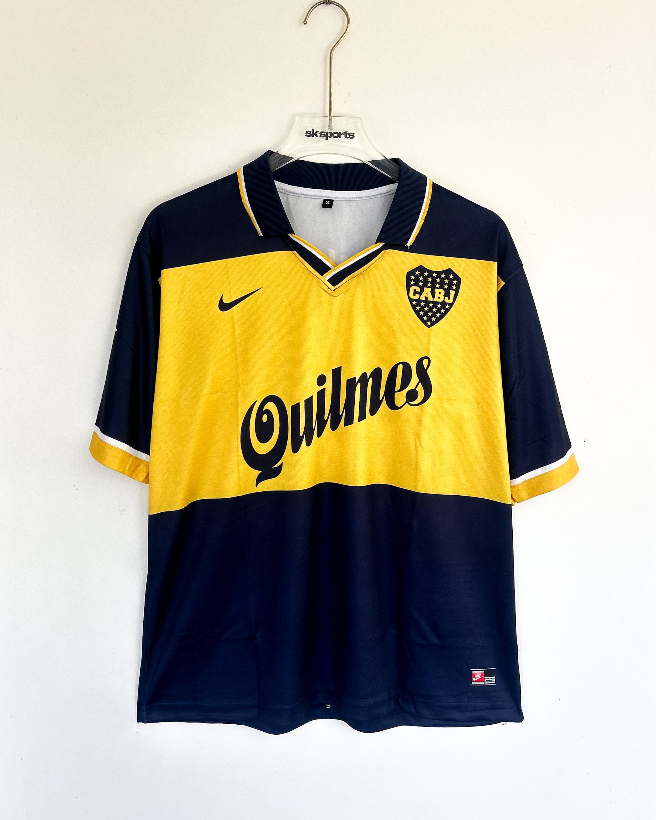 BOCA JUNIORS 1998-1999 HOME KIT RETRO FIVESLEEVES