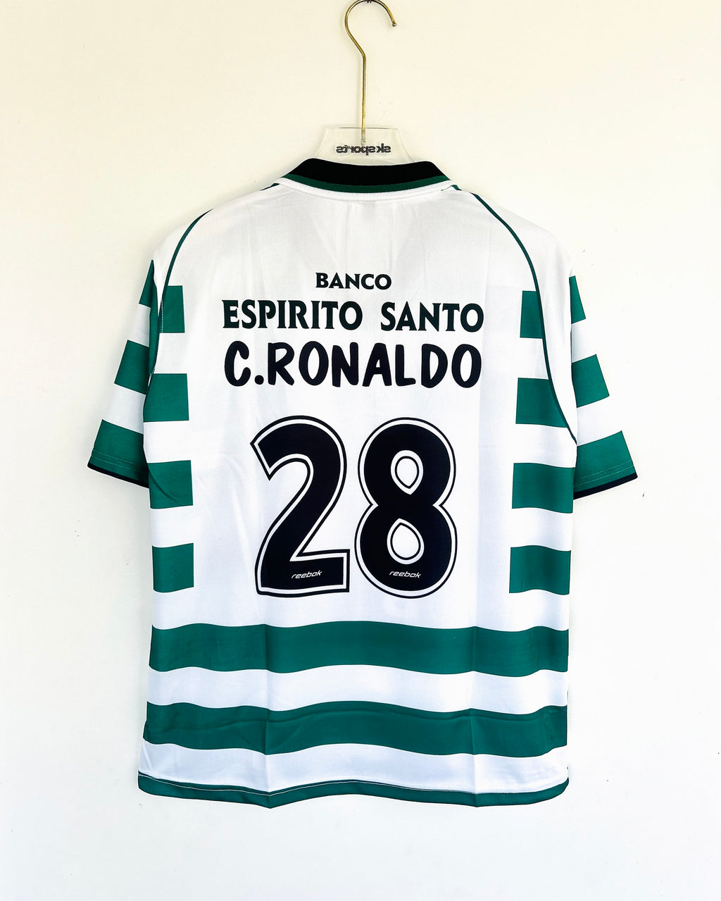 C.RONALDO SPORTING 2002-03 RETRO POLO FIVESLEEVES