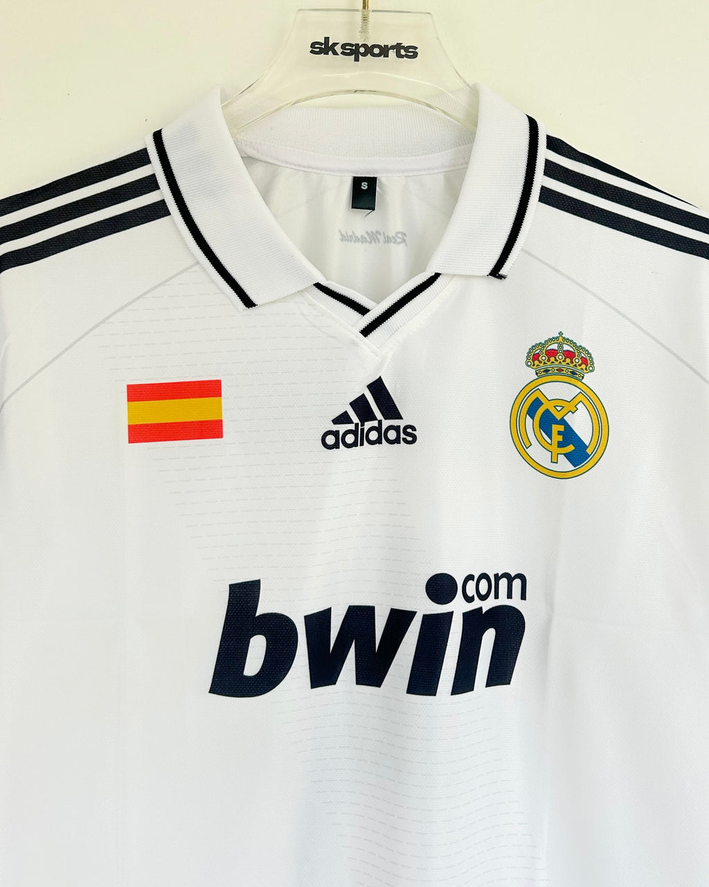 REAL MADRID RAMOS 2008-09 HOME KIT FIVESLEEVES