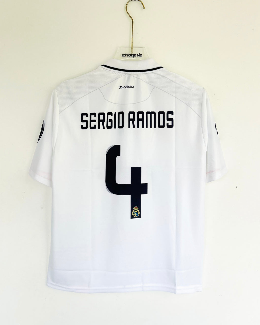 REAL MADRID RAMOS 2008-09 HOME KIT FIVESLEEVES