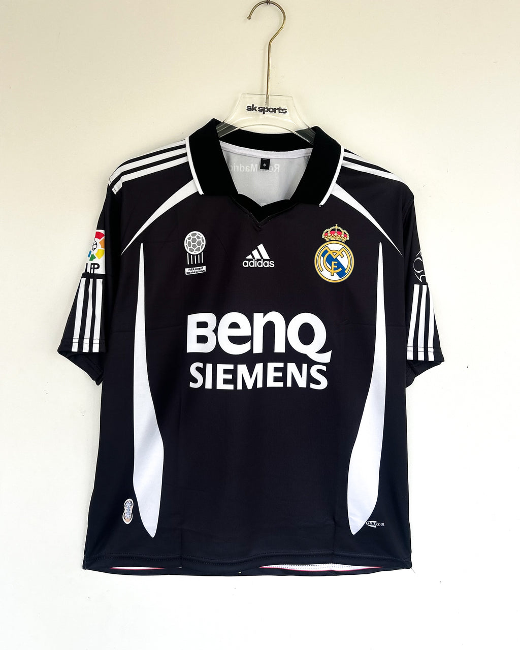 REAL MADRID BECKHAM 2006-07 AWAY KIT FIVESLEEVES