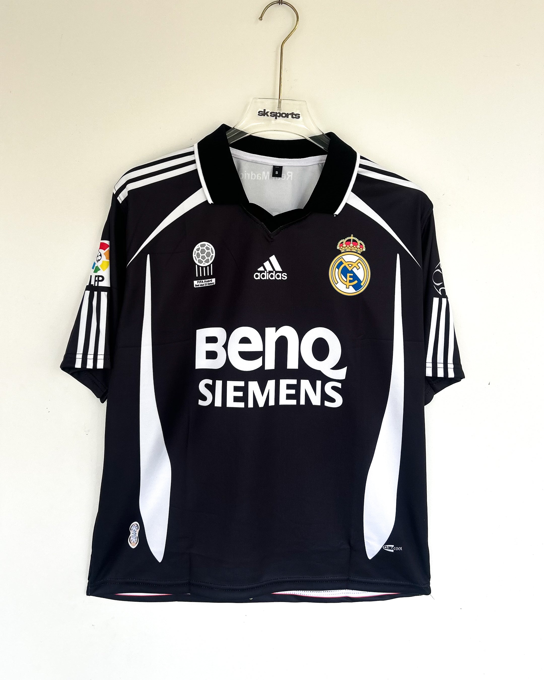 REAL MADRID BECKHAM 2006-07 AWAY KIT FIVESLEEVES