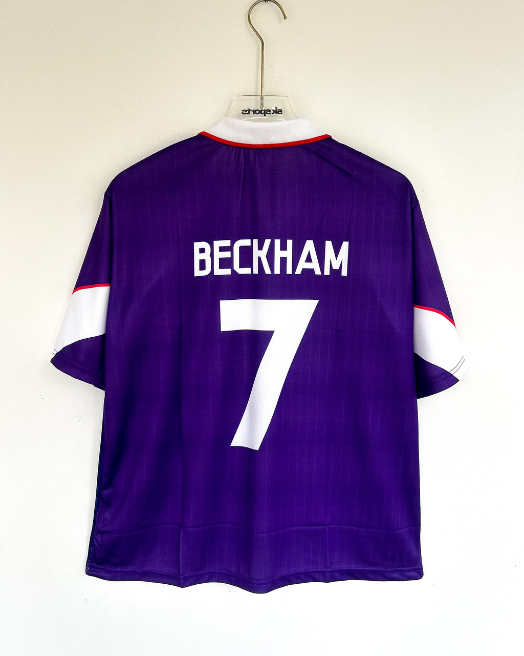 ENGLAND BECKHAM 1998 SPECIAL KIT RETRO POLO FIVESLEEVES