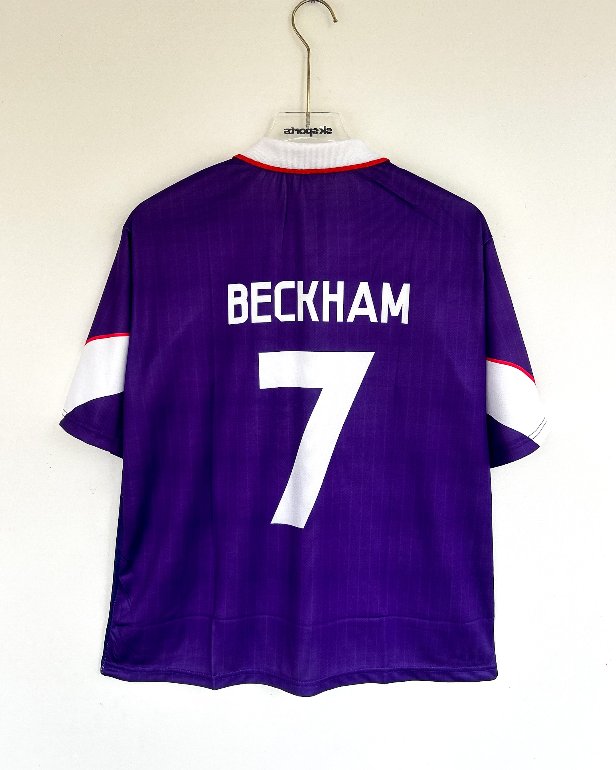 ENGLAND BECKHAM 1998 SPECIAL KIT RETRO POLO FIVESLEEVES