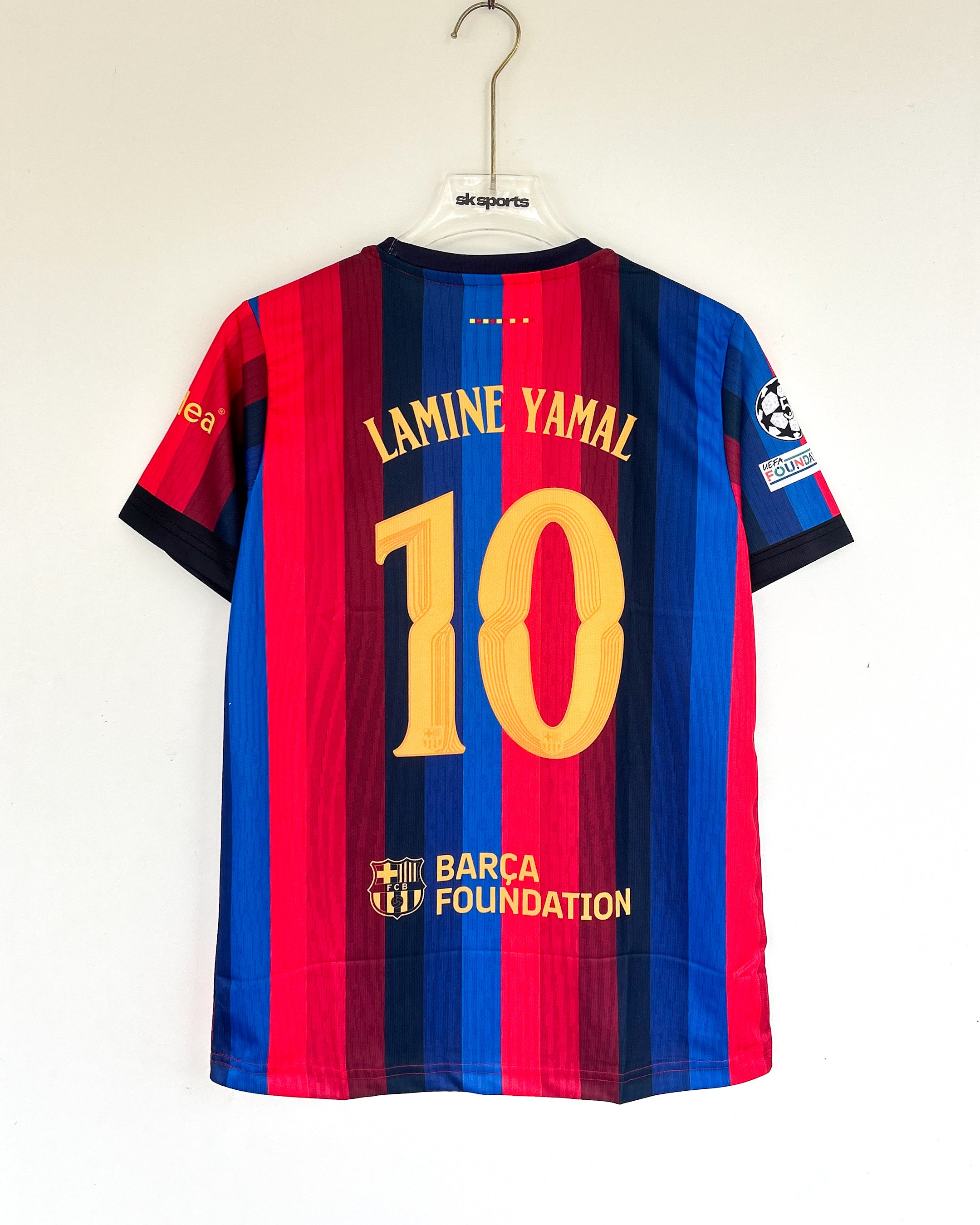 LAMINE YAMAL BARCELONA 20206-27 HOME KIT EMBRODERY