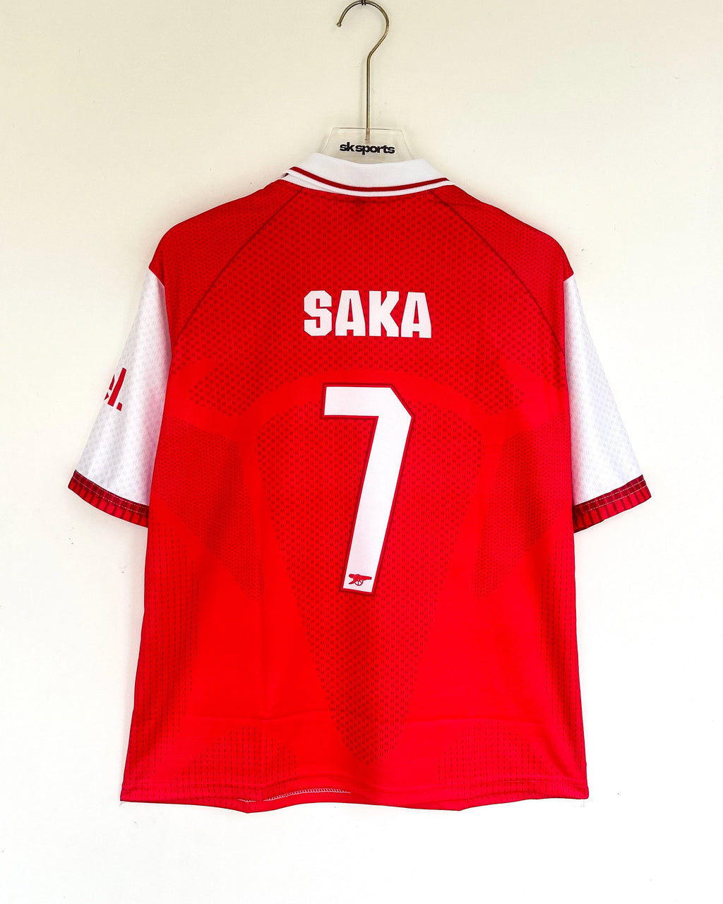 ARSENAL 2026-27 HOME KIT FIVESLEEVES POLO SAKA