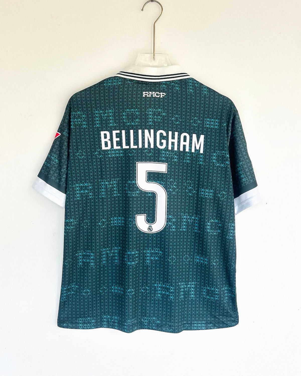 BELLINGHAM REAL MADRID 2026-27 WAY KIT FIVESLEEVES EMBROIDERY