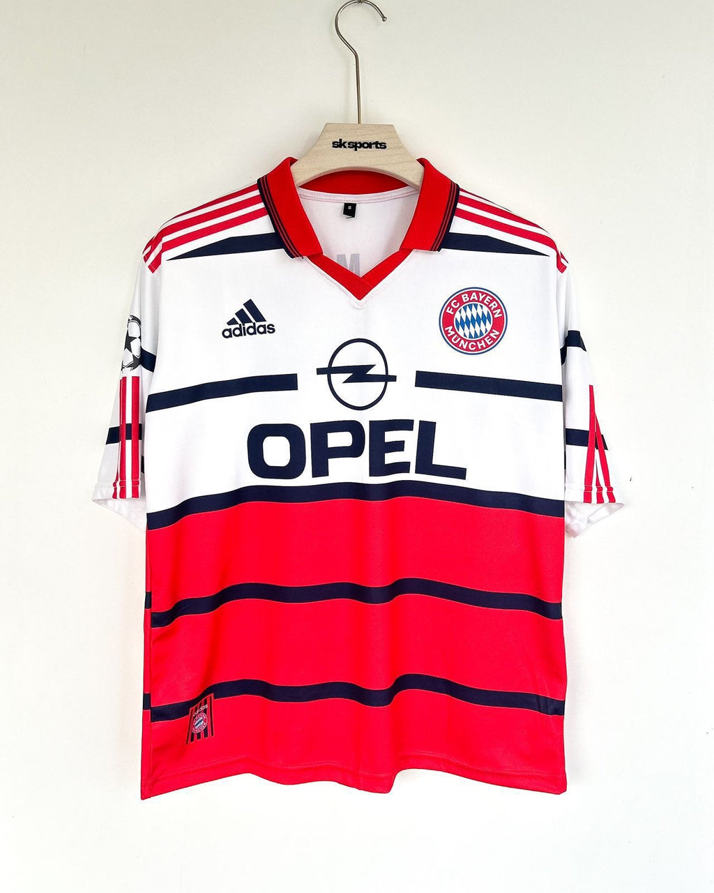 BAYERN MUNICH 1998-99 AWAY RETRO FIVESLEEVES