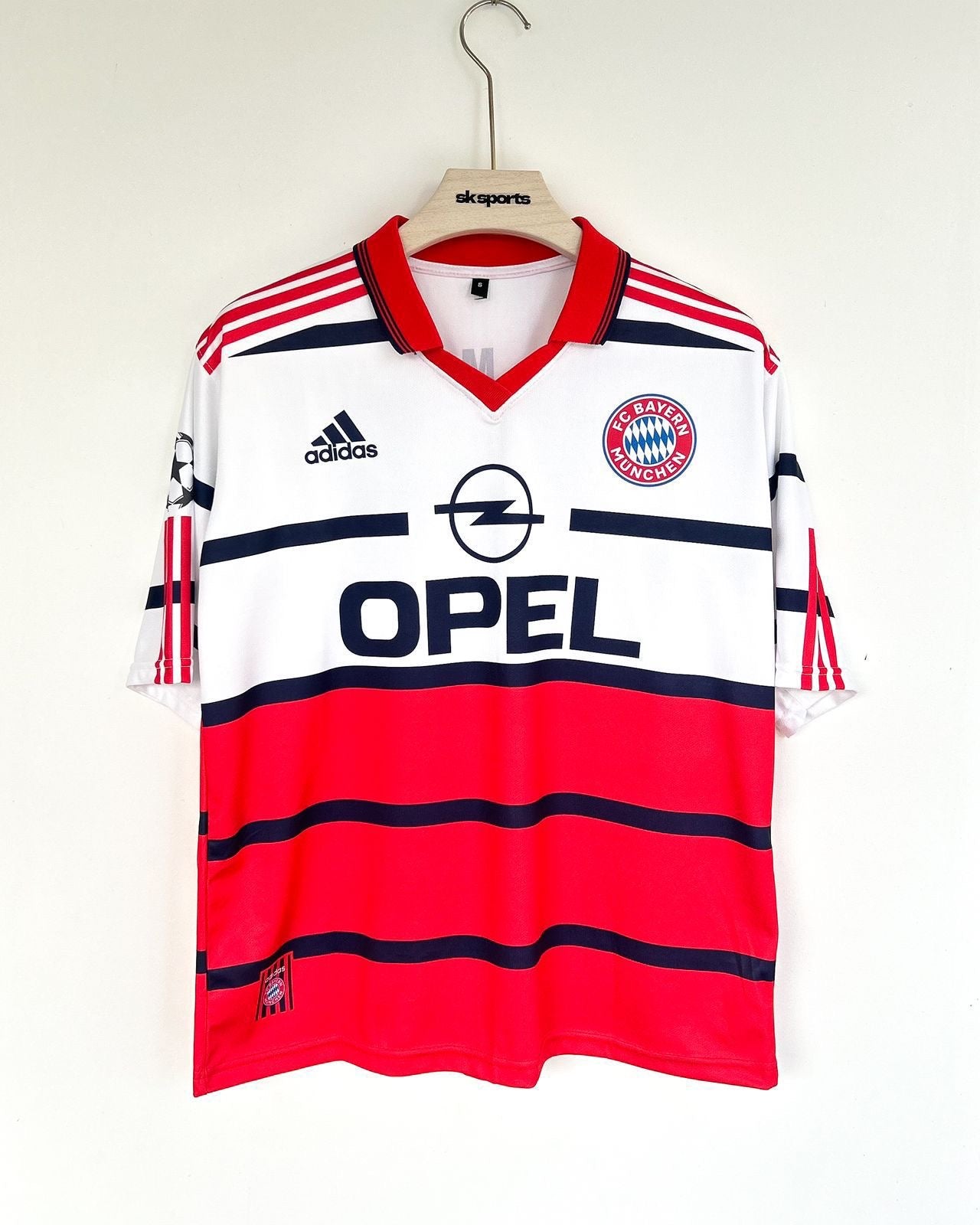 BAYERN MUNICH 1998-99 AWAY RETRO FIVESLEEVES