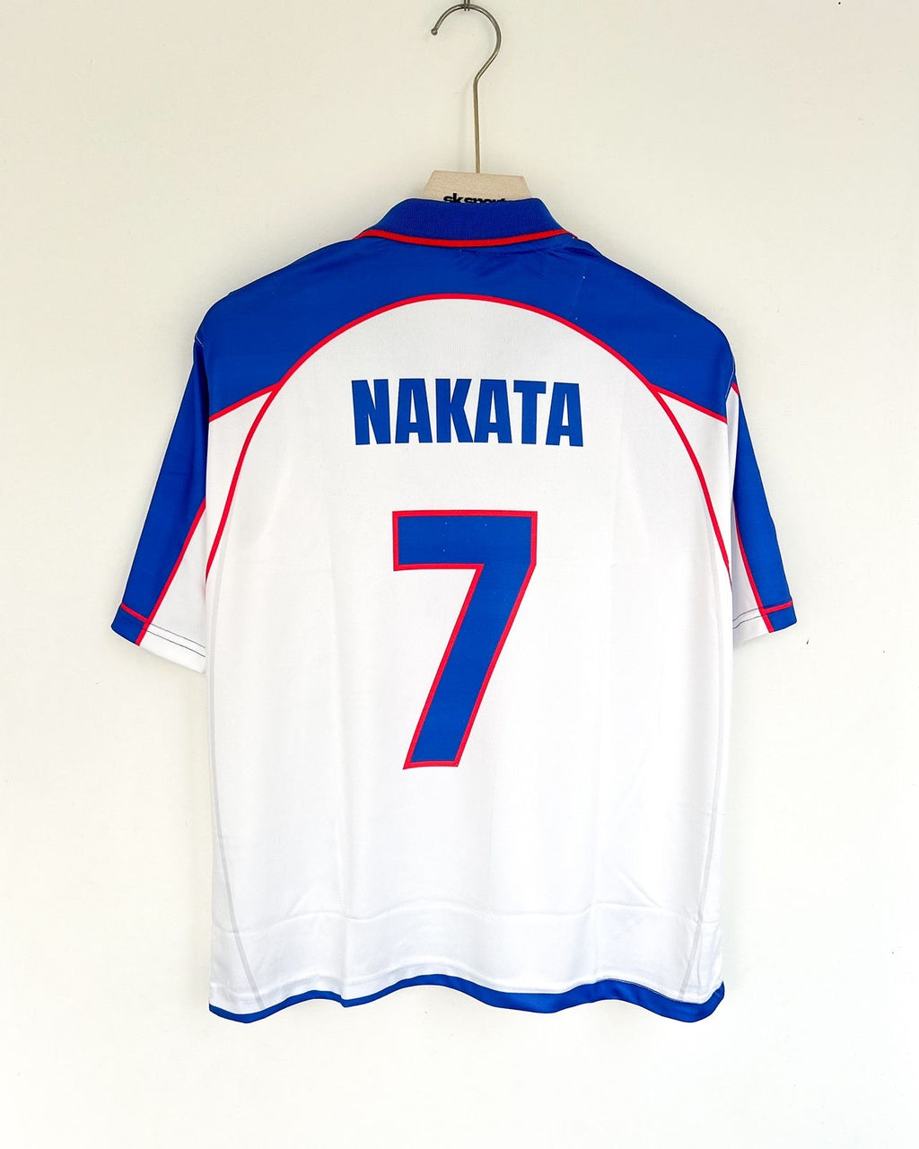 NAKATA JAPAN 2000-01 AWAY KIT RETRO OVERSIZED FIVESLEEVES