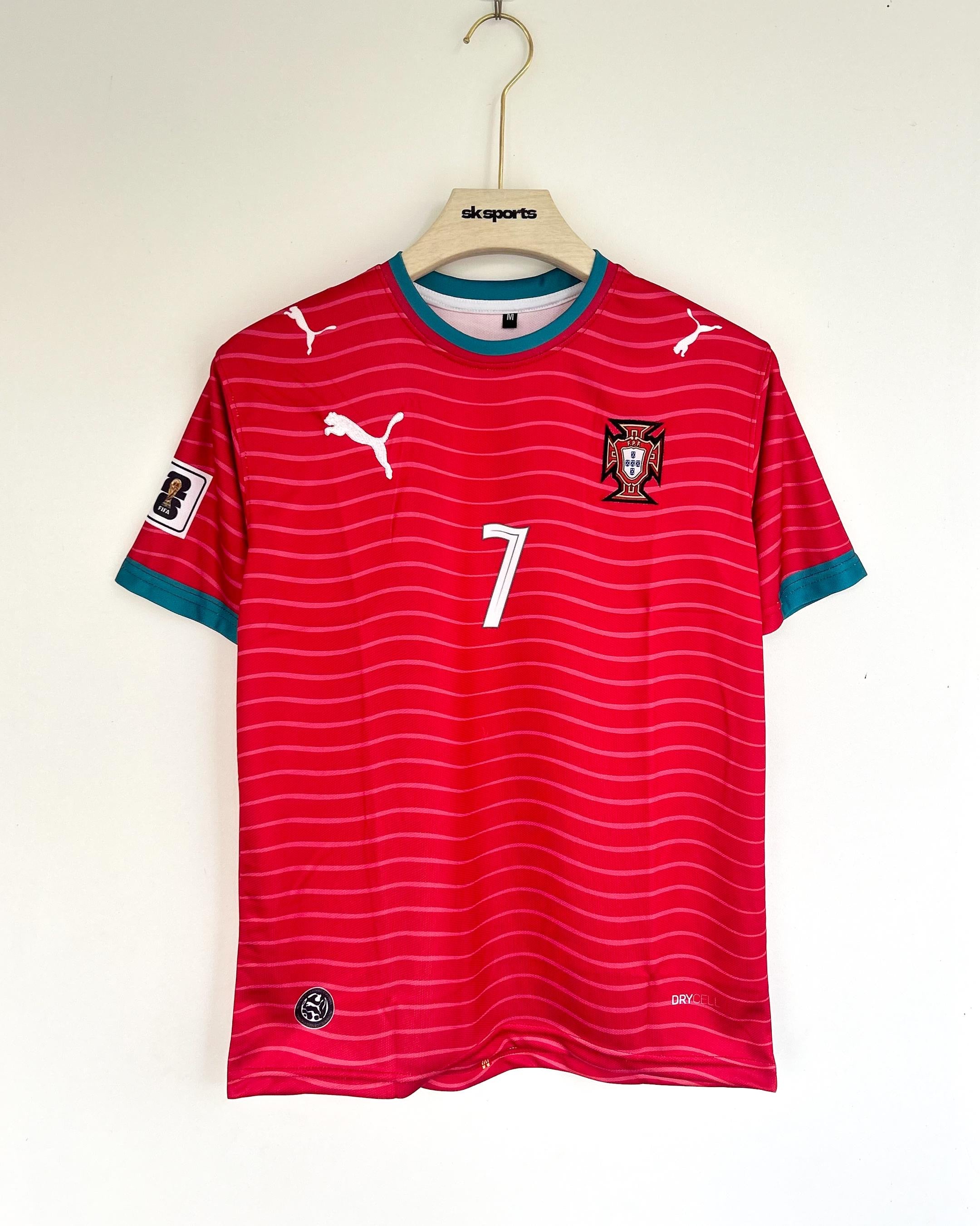 RONALDO PORTUGAL 2026 WORLD CUP HOME KIT EMBROIDERY